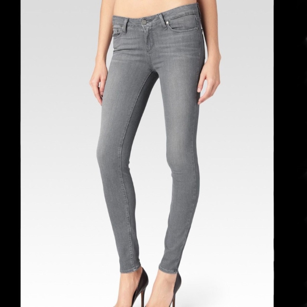 PAIGE Verdugo Ankle Jeans Grey Size 28
